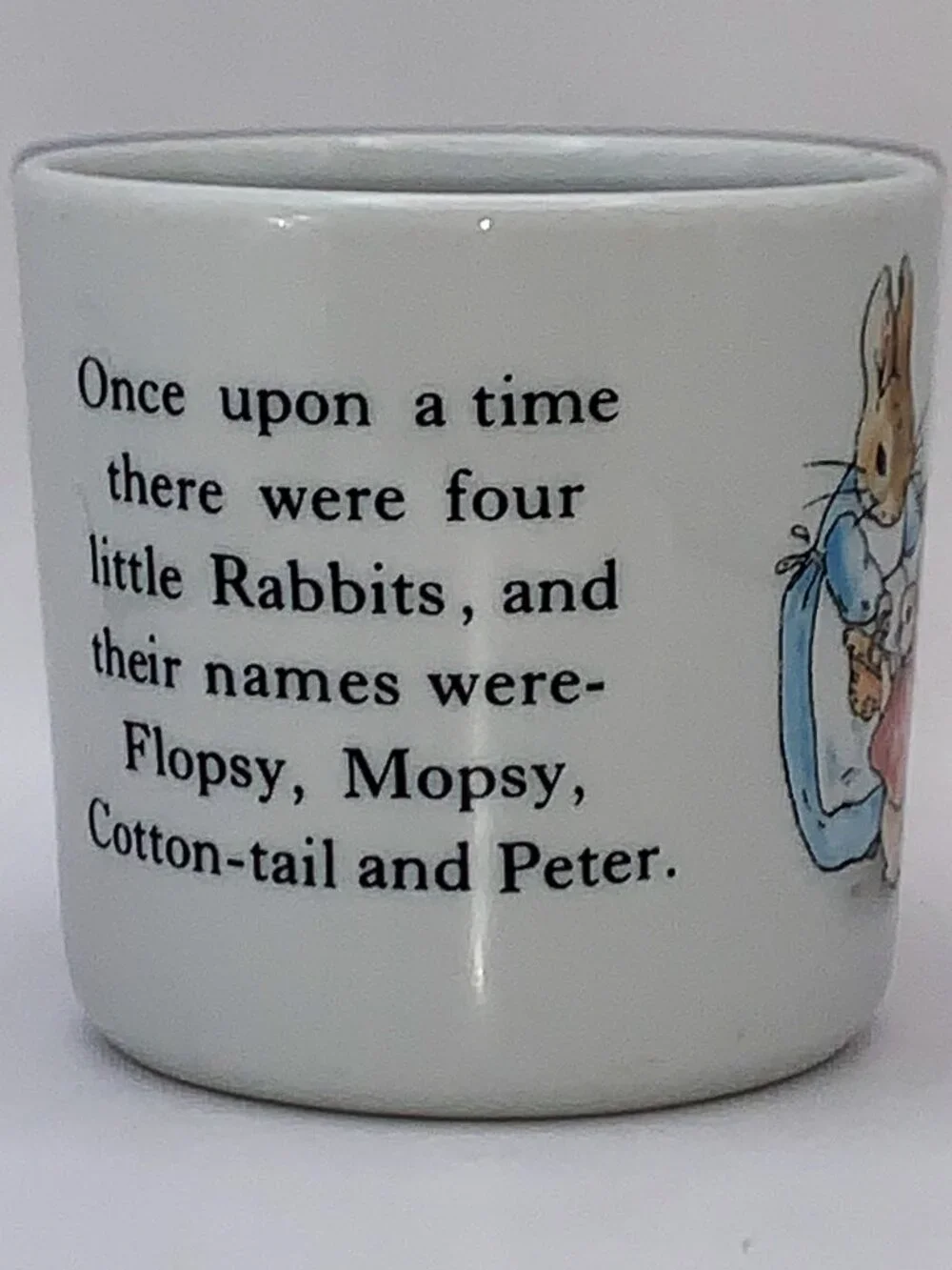 1991 Peter Rabbit‎ Beatrix Potter Wedgwood Child's Set Mug Plate Bowl NOS in Box